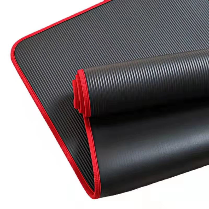 Thick Yoga Mat – 10mm Non-Slip Acupressure Exercise Mat for Meditation, Pilates, Gym & Home Fitness